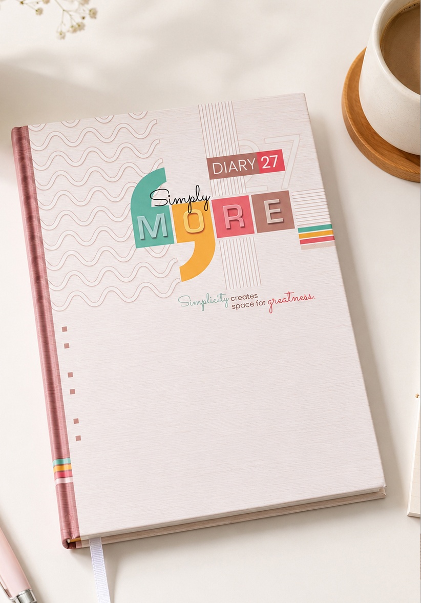 V-671 Simply More Theme Diary